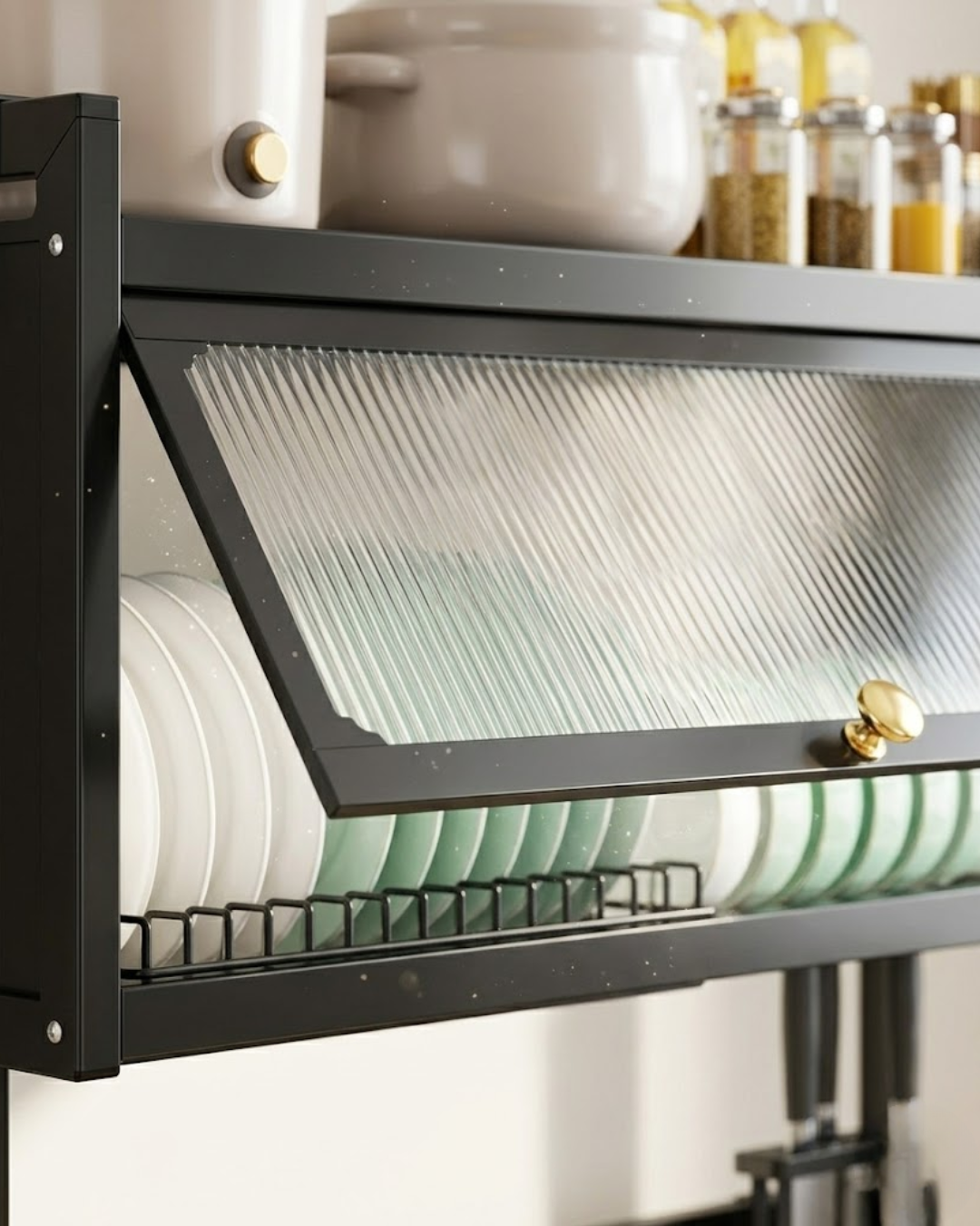 Organizador de Cocina Santorino — Escurridor + Gabinete